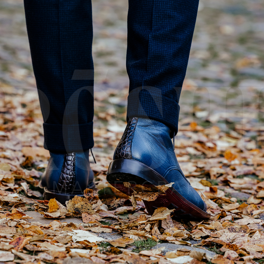 RYO "Blue Pebble" Derby Stiefel